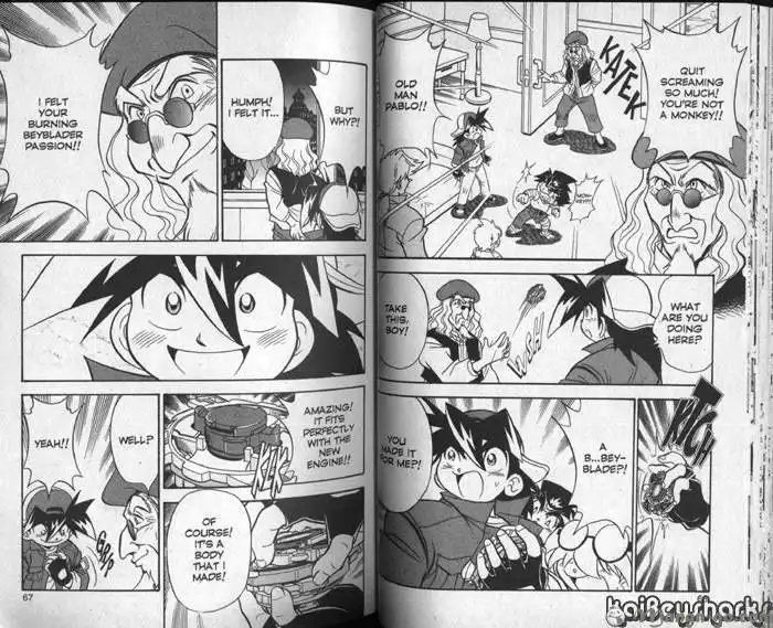 Bakuden Shoot Beyblade Chapter 11.2 14